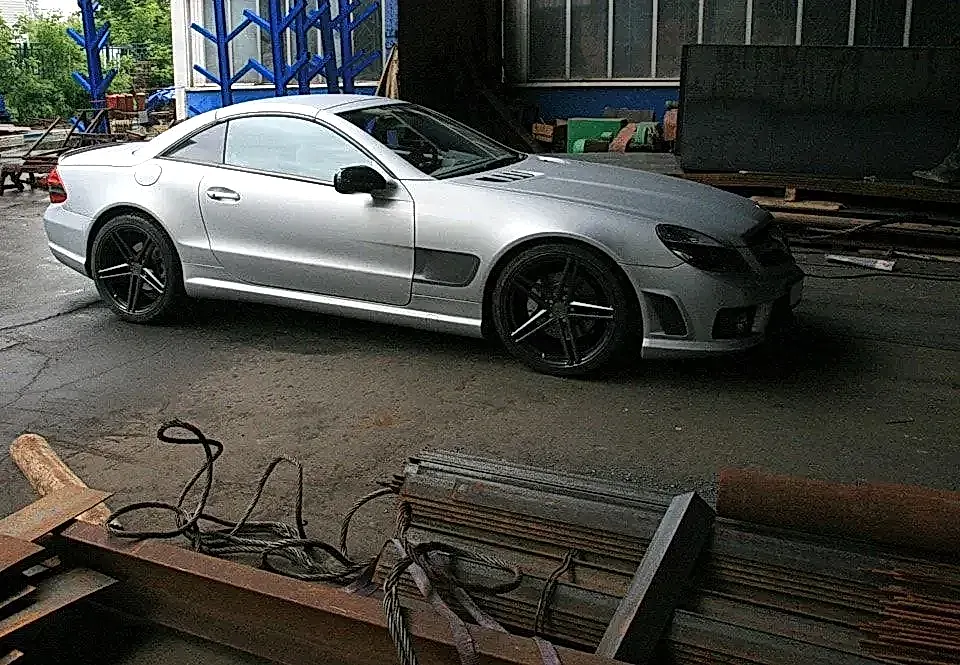 Покраска дисков для «Mercedes Benz SL65 AMG»