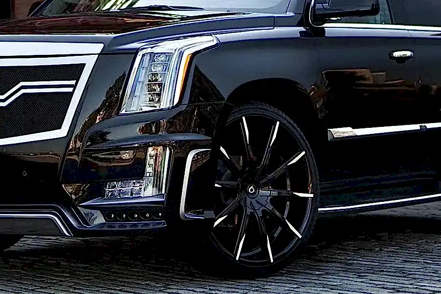 Покраска дисков Cadillac