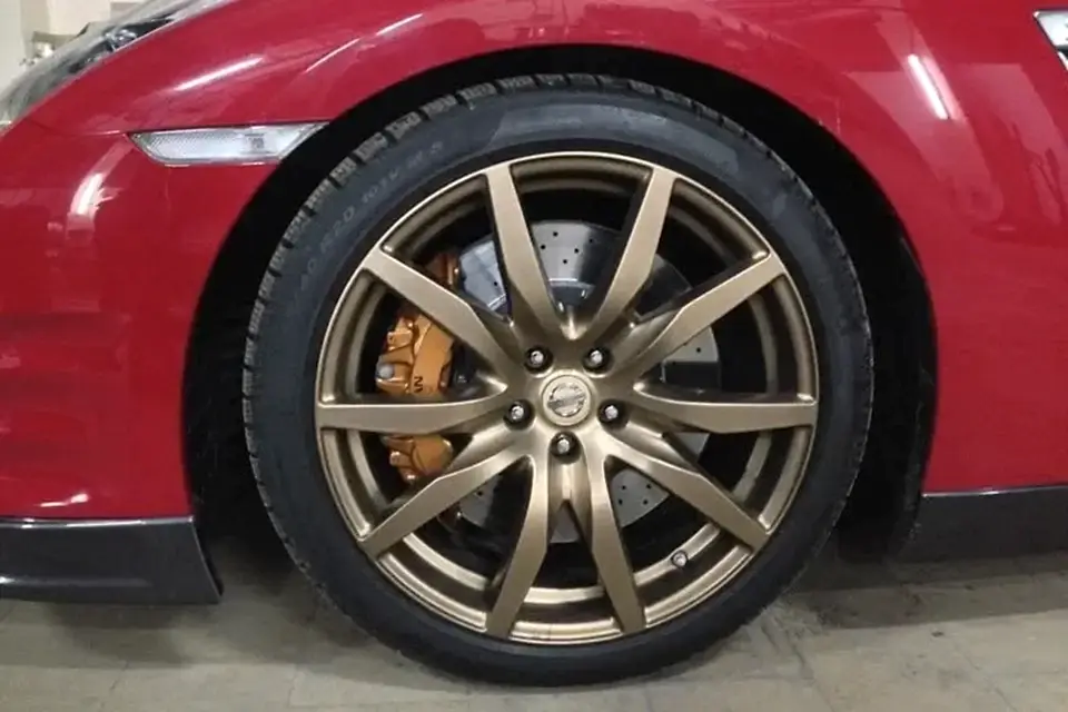 Покраска дисков для «Nissan GT-R»