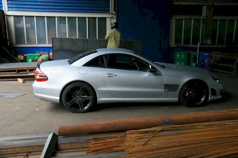 Покраска дисков для «Mercedes Benz SL65 AMG»
