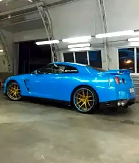 Покраска дисков для Nissan GT-R