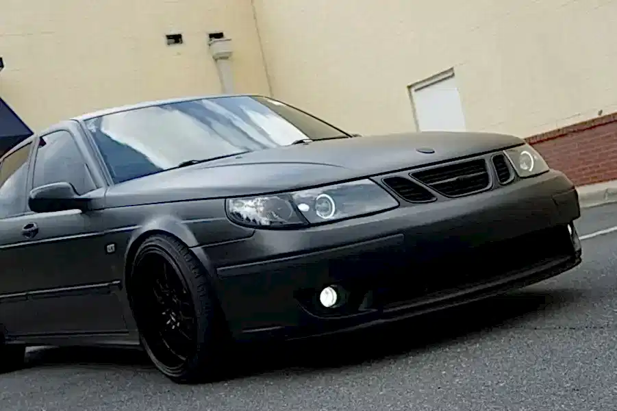 Покраска дисков Saab