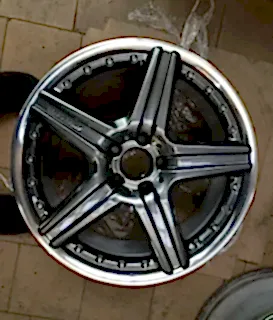 Восстановление и покраска дисков для «Mercedes-Benz E-class Intervention Divine»