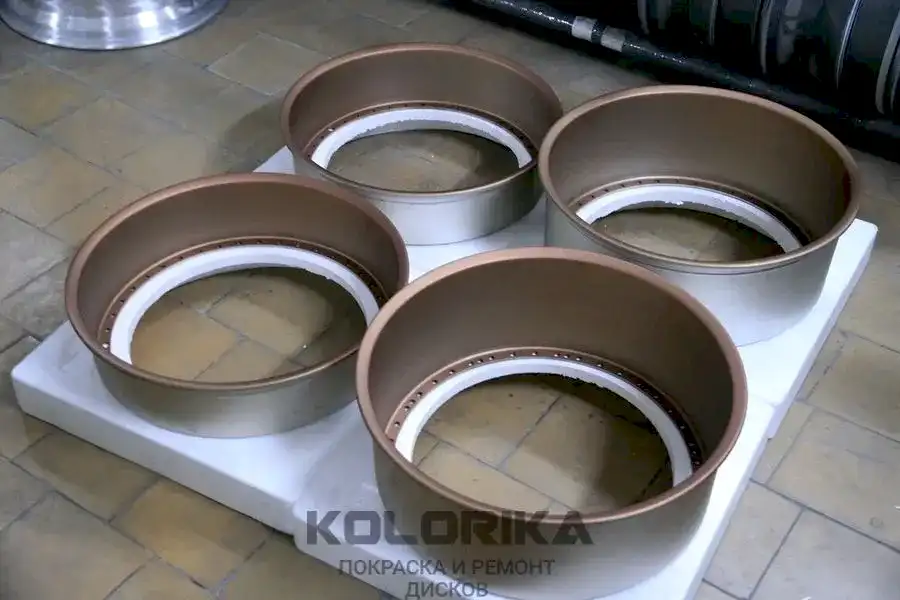 Покраска сборных дисков