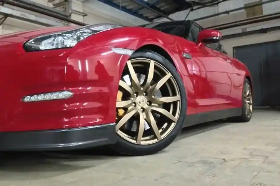 Покраска дисков для «Nissan GT-R»