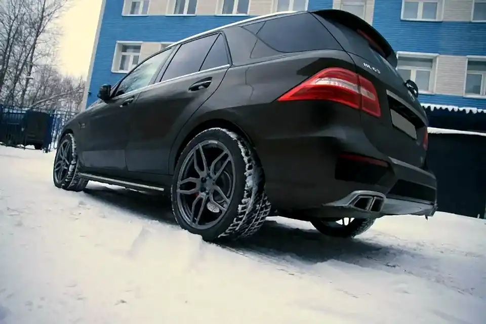 Покраска дисков для «Mercedes ML 63 AMG»