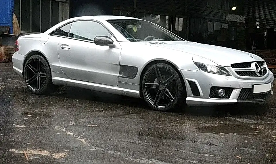 Покраска дисков для «Mercedes Benz SL65 AMG»