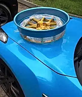 Покраска дисков для Nissan GT-R
