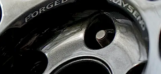 Покраска литых дисков Audi RS в графит алюмохром