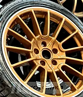 Покраска дисков Porsche