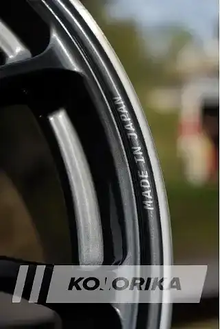 Покраска литых дисков Audi RS в графит алюмохром