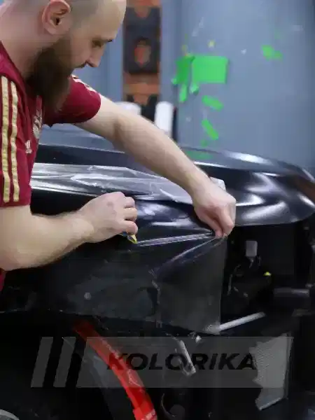 Оклейка антигравийной плёнкой