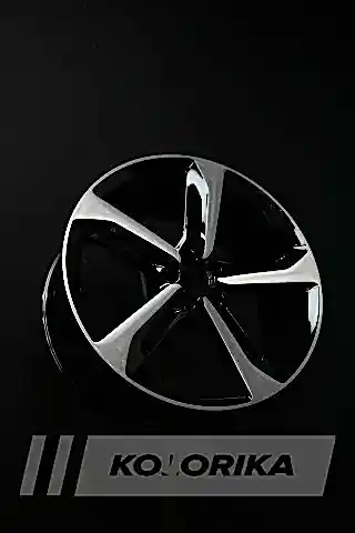 Покраска кованых дисков на Audi в чёрный цвет