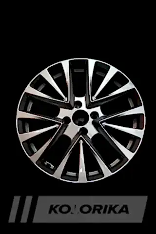 Покраска литых дисков на Toyota в фирменный цвет
