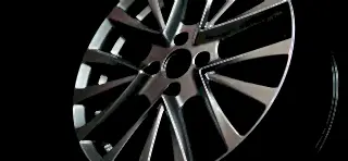 Покраска литых дисков на Toyota в фирменный цвет