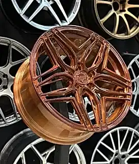 Покраска кованых дисков Audi RS5 в два цвета!