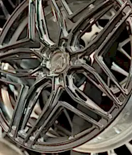 Покраска кованых дисков Audi RS5 в два цвета!