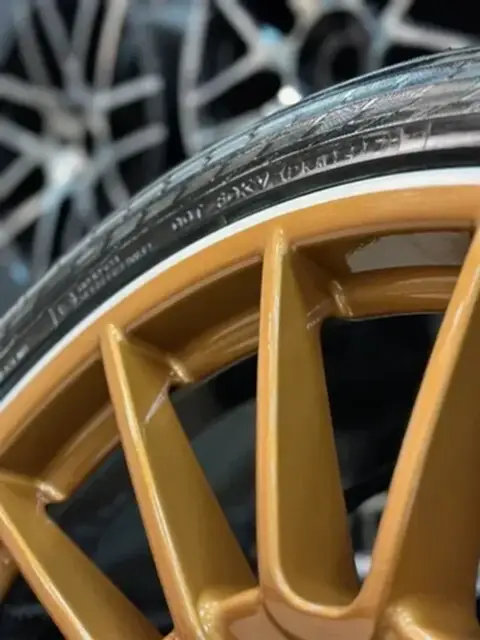 Покраска литых дисков Porsche Cayenne