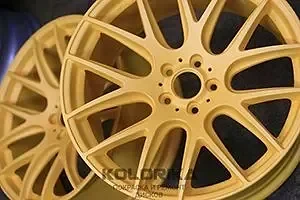 Желтые диски на авто